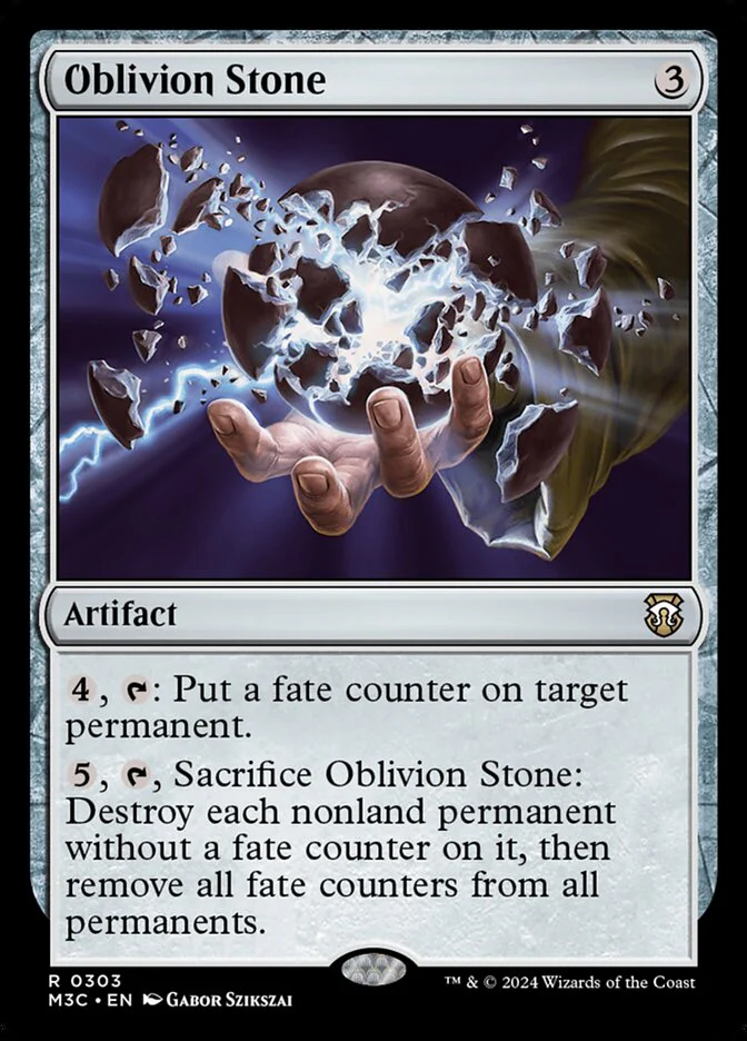 Oblivion Stone 303 (Commander: Modern Horizons 3)