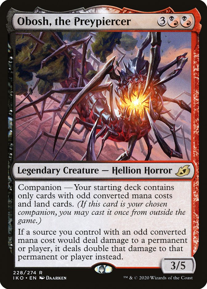 Obosh, the Preypiercer 228/274 (Ikoria: Lair of Behemoths)