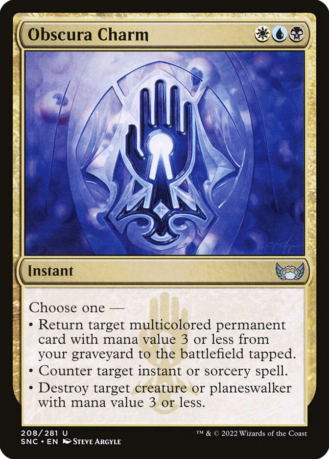Obscura Charm 208/281 (Streets of New Capenna) - Foil