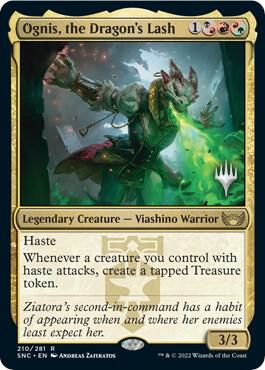 Ognis the Dragons Lash 210p/161 (Promo Pack: Streets of New Capenna)