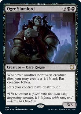 Ogre Slumlord 104/62 (Commander: Adventures in the Forgotten Realms)