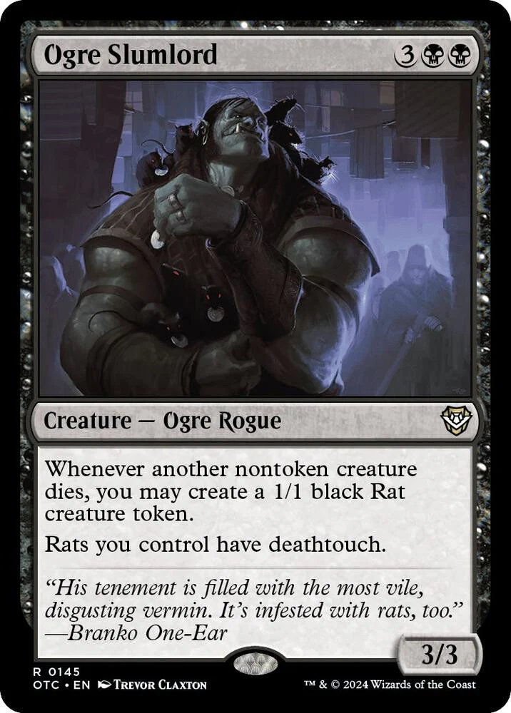 Ogre Slumlord 145/342 (Commander: Outlaws of Thunder Junction)