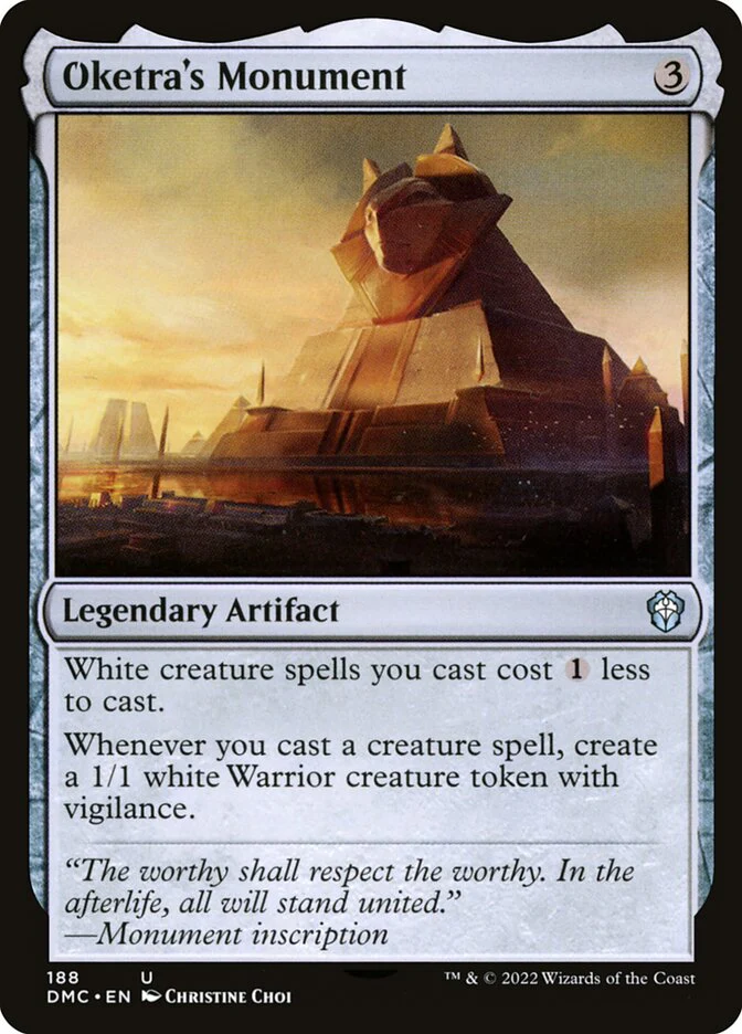 Oketras Monument 188 (Commander: Dominaria United)
