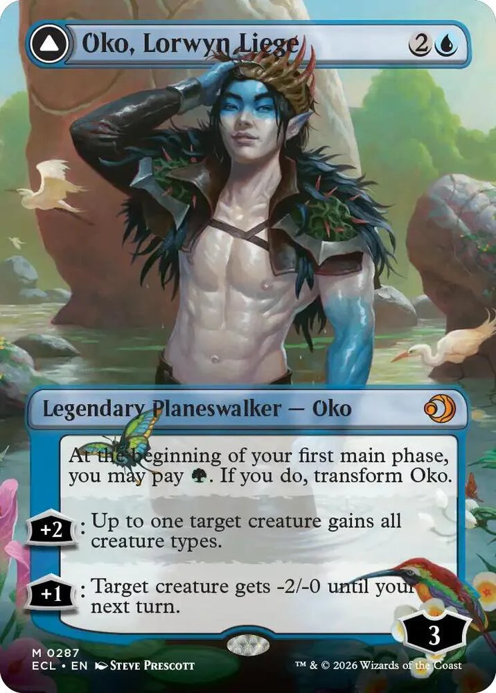 Oko Lorwyn Liege Borderless (Dupe) 287 (Lorwyn Eclipsed)  - Foil