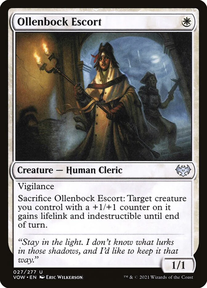 Ollenbock Escort 27/277 (Innistrad: Crimson Vow)