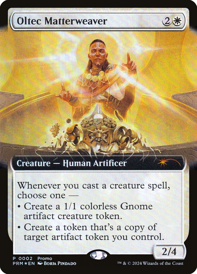 Oltec Matterweaver Extended Art 2 (Launch Party & Release Event Promos) - Extended Art Foil