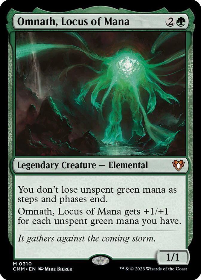 Omnath, Locus of Mana 310/451 (Commander Masters)