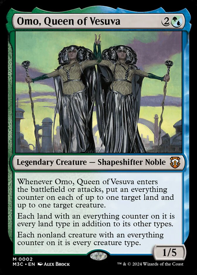 Omo, Queen of Vesuva 2/411 (Commander: Modern Horizons 3) - Foil