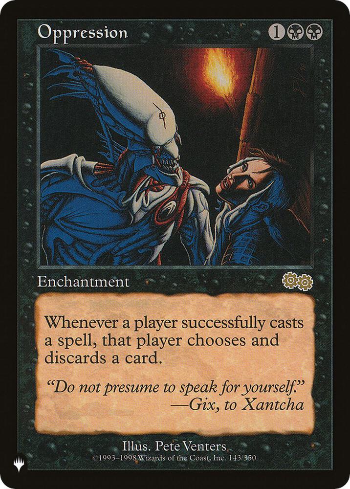 Oppression USG-143/5075 (The List Reprints)