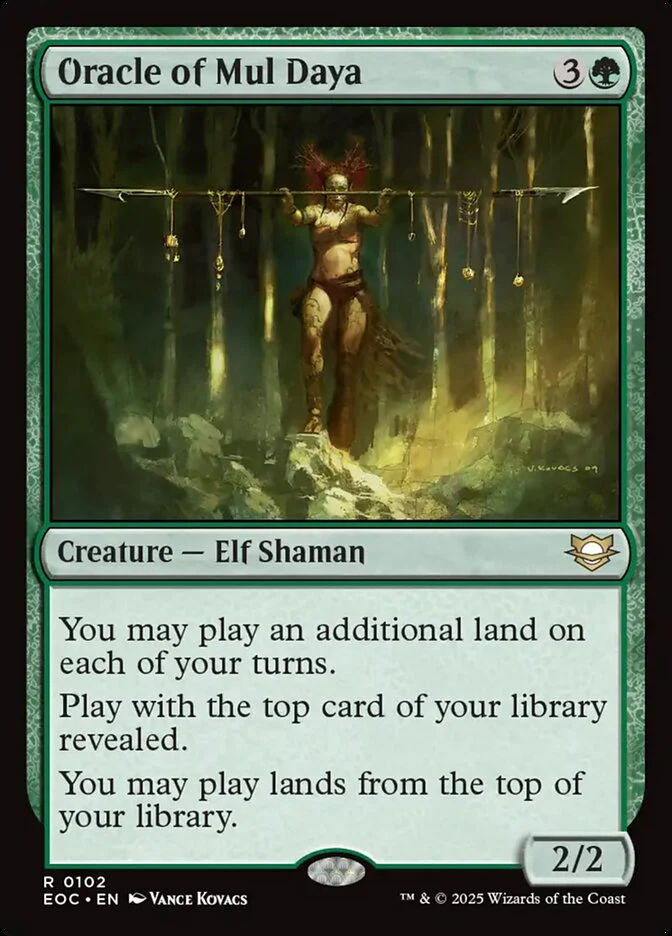 Oracle of Mul Daya 102 (Commander: Edge of Eternities)