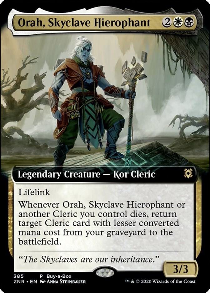 Orah Skyclave Hierophant 385/280 (Buy-A-Box Promos)  - Foil