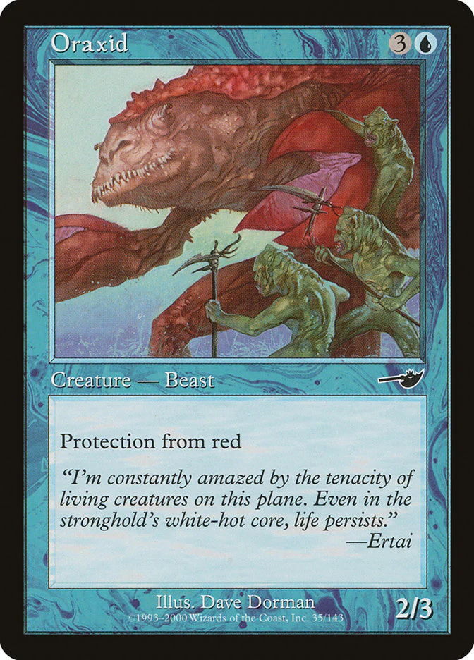 Oraxid 35/143 (Nemesis)  - Foil