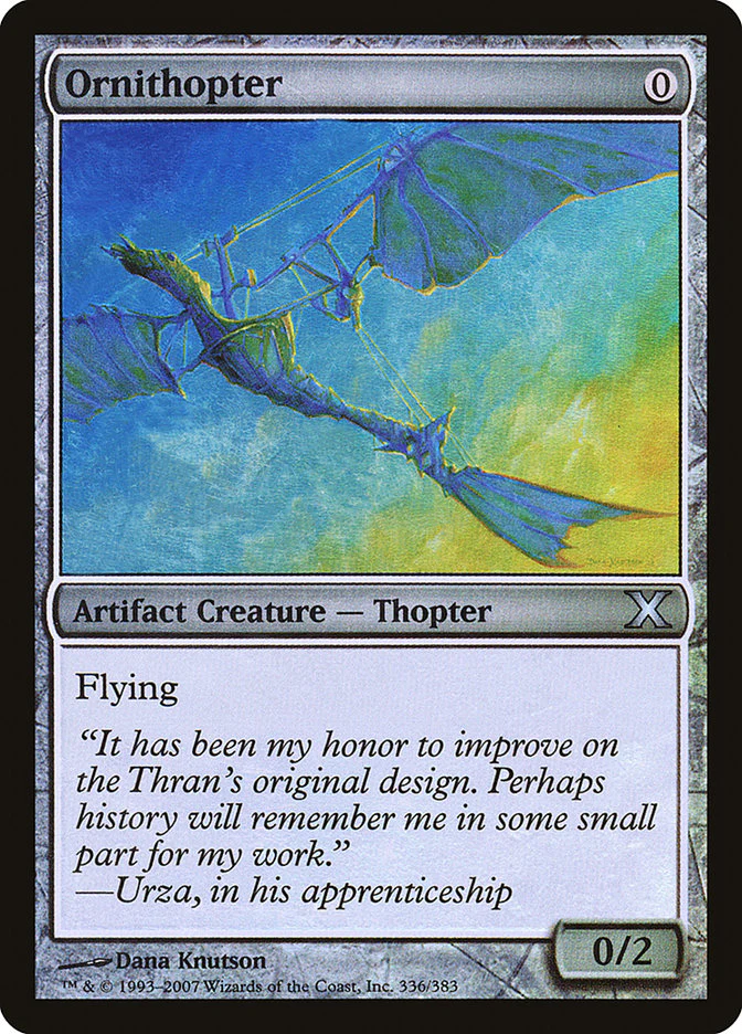 Ornithopter 336/383 (10th Edition)  - Foil