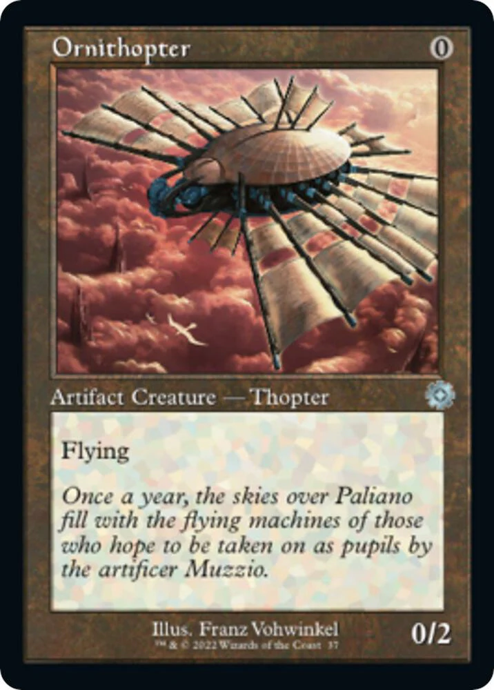 Ornithopter 37/63 (The Brothers' War: Retro Frame Artifacts)