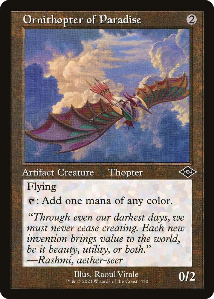 Ornithopter of Paradise Retro Frame 430 (Modern Horizons 2)