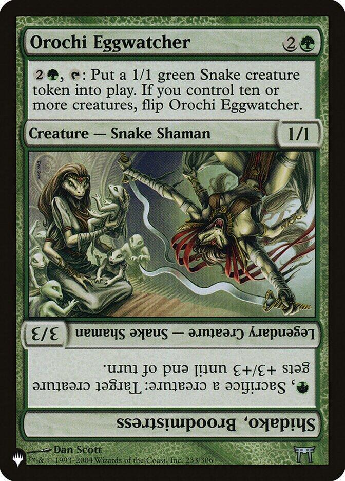Orochi Eggwatcher Shidako Broodmistress CHK-233/5075 (The List Reprints)