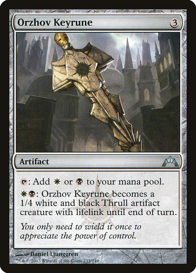 Orzhov Keyrune 233/249 (Gatecrash) - Foil