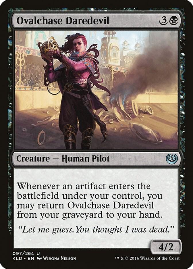 Ovalchase Daredevil 97 (Kaladesh)  - Foil