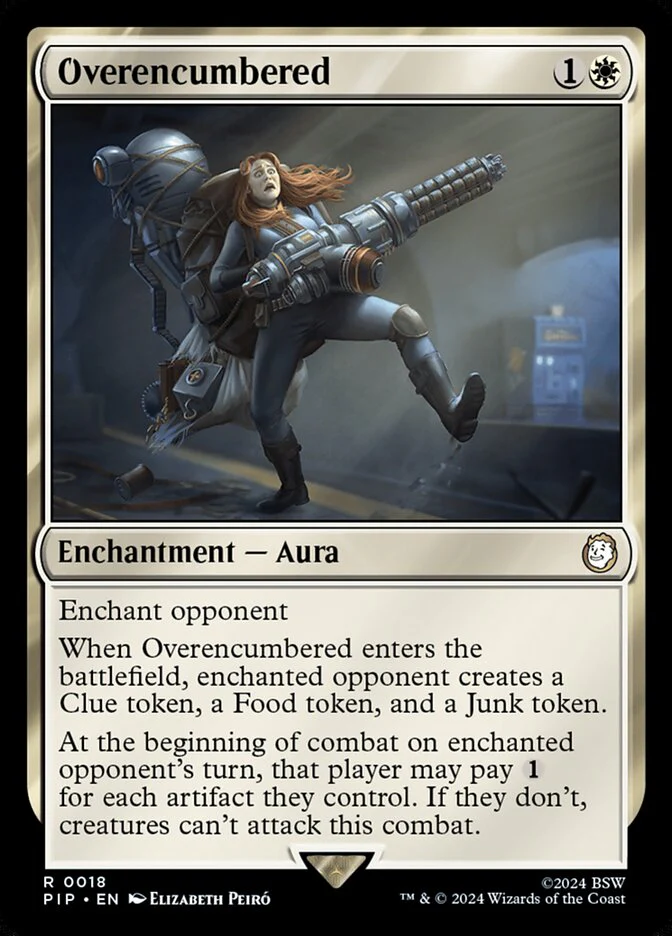 Overencumbered 18/326 (Universes Beyond: Fallout)