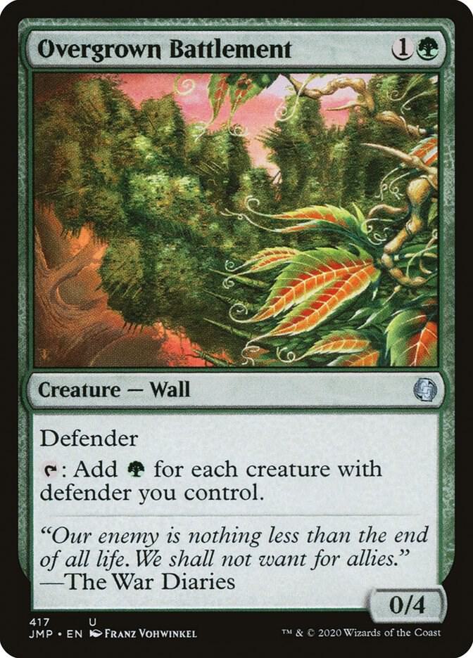 Overgrown Battlement 417/495 (Jumpstart)