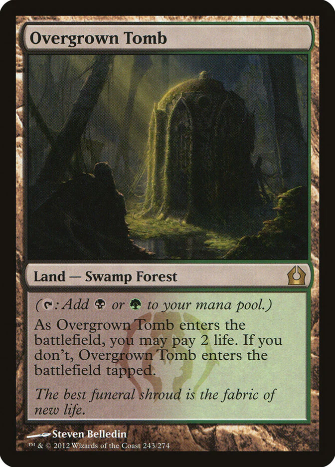 Overgrown Tomb 243/274 (Return to Ravnica)