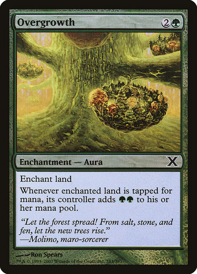 Overgrowth 283/383 (10th Edition)  - Foil