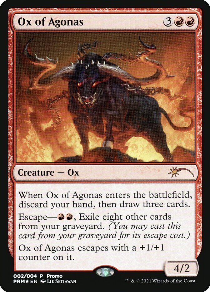 Ox of Agonas 2/4 (Unique and Miscellaneous Promos) - Foil