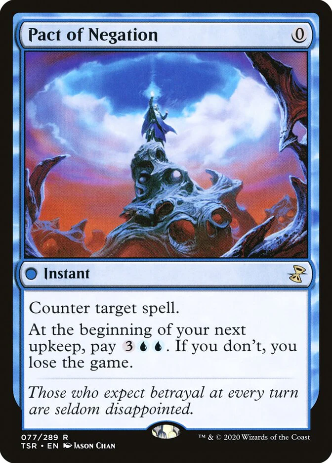 Pact of Negation 77 (Time Spiral: Remastered) - Foil