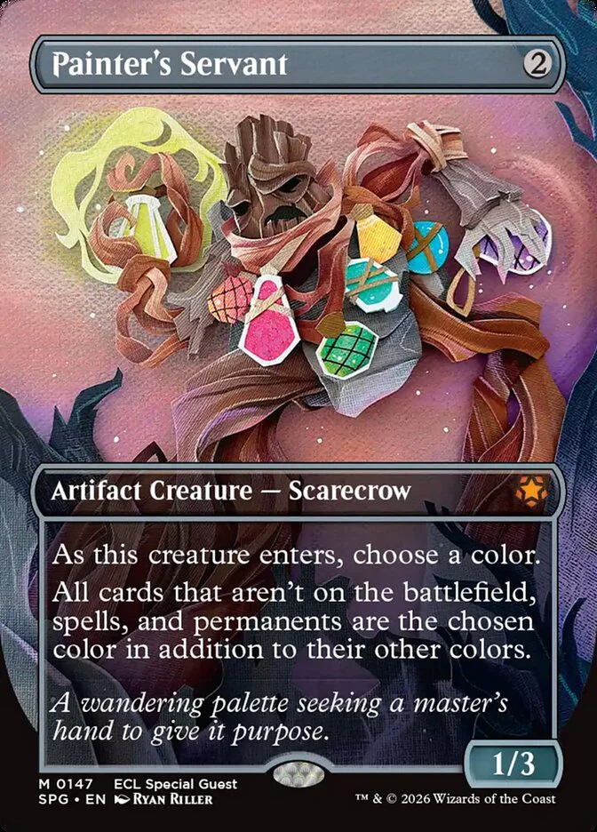 Painter's Servant 147/0 (Special Guests) - Borderless Foil
