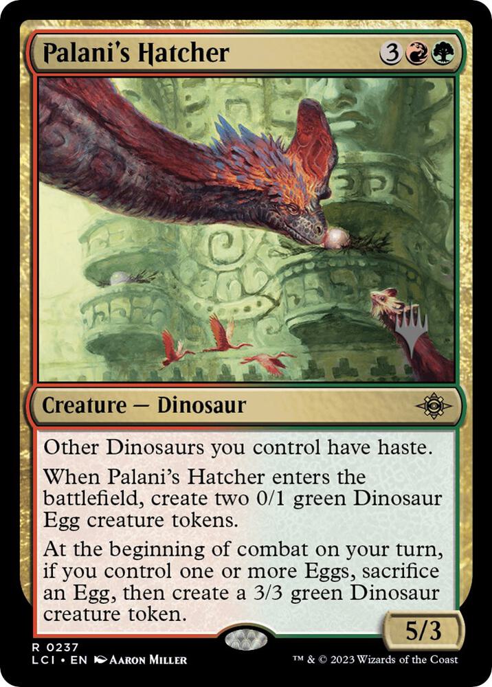 Palanis Hatcher 237p/138 (Promo Pack: The Lost Caverns of Ixalan)
