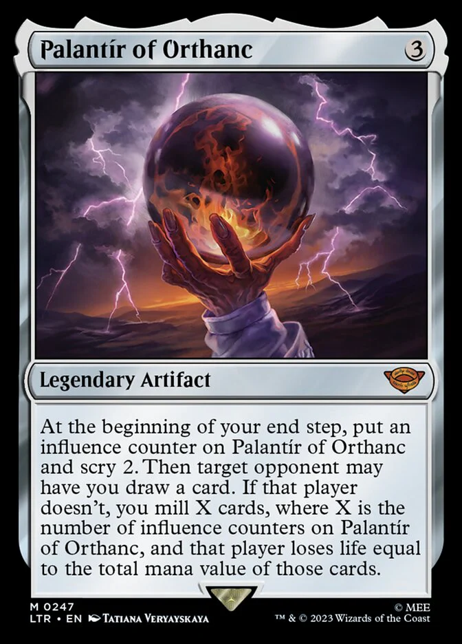 Palantír of Orthanc 247 (Universes Beyond: The Lord of the Rings: Tales of Middle-earth)