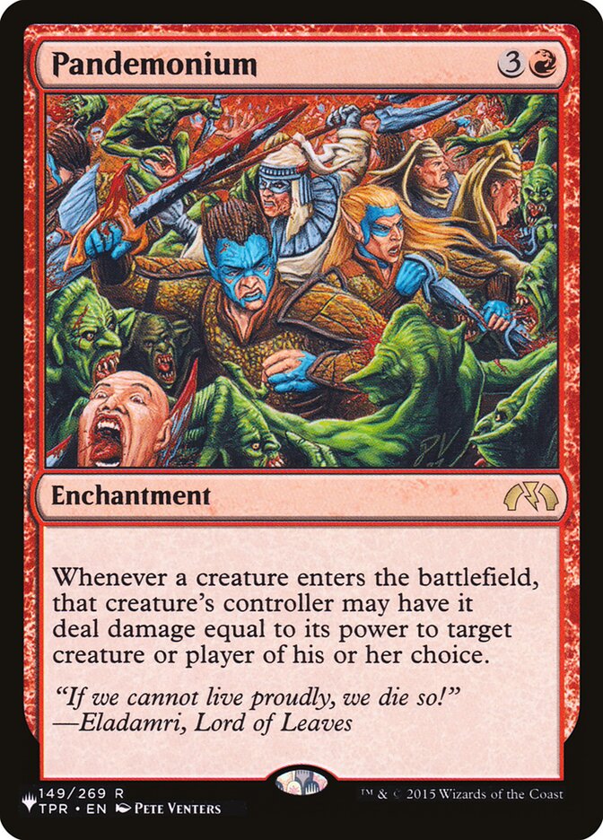 Pandemonium TPR-149/5075 (The List Reprints)