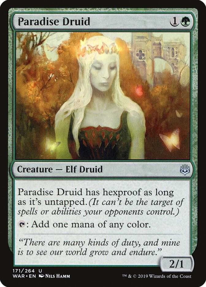 Paradise Druid 171/264 (War of the Spark)