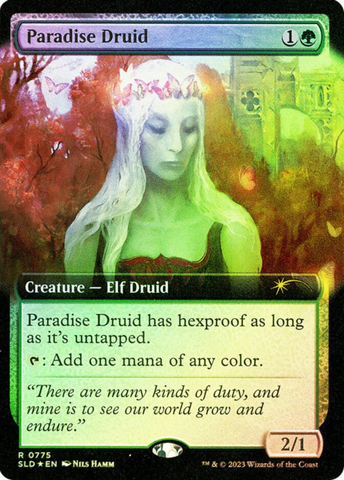 Paradise Druid 775/1 (Secret Lair Drop Series)  - Extended Art Foil