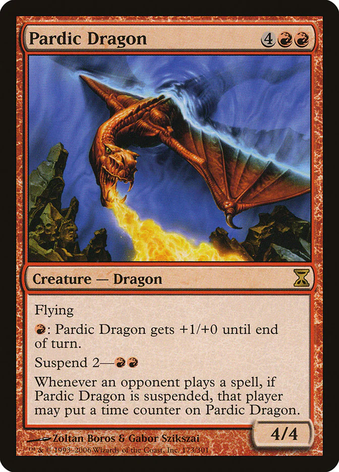 Pardic Dragon 173/301 (Time Spiral)  - Foil