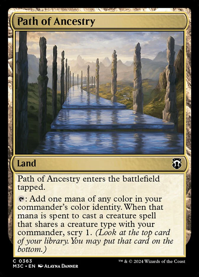 Path of Ancestry 363/411 (Commander: Modern Horizons 3)