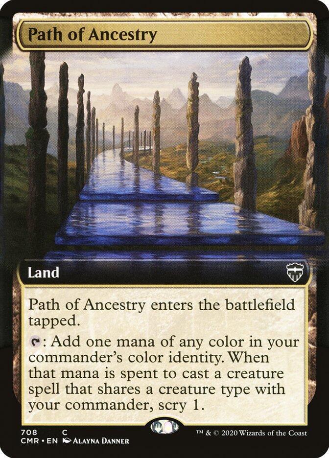 Path of Ancestry 708/361 (Commander Legends)  - Extended Art Foil