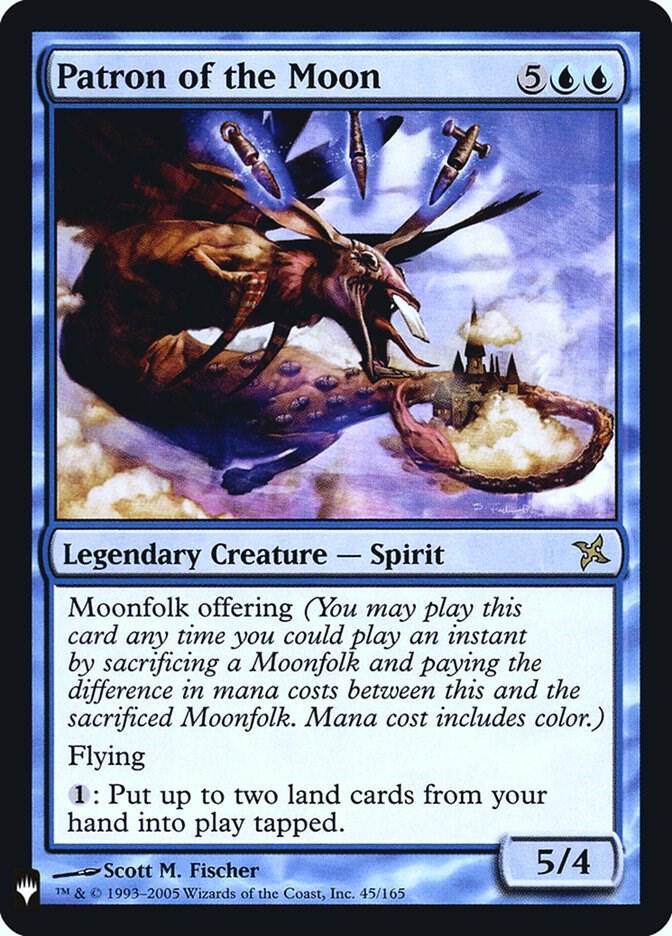 Patron of the Moon BOK-45/5075 (The List Reprints)  - Foil