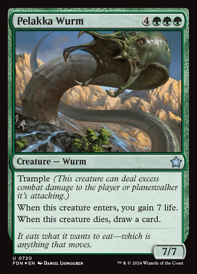 Pelakka Wurm 720 (Foundations) - Foil