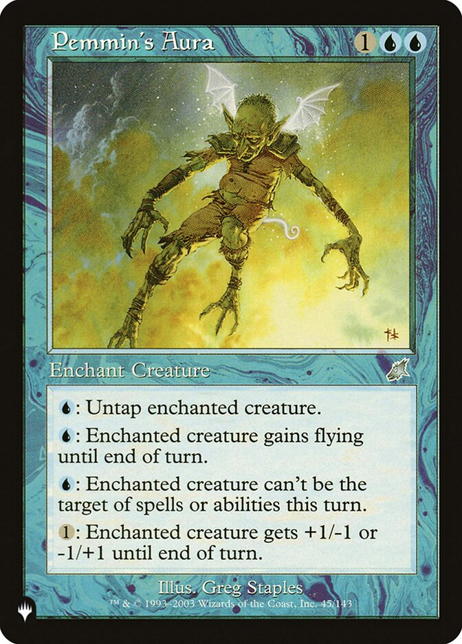 Pemmin's Aura SCG-45/5075 (The List Reprints)