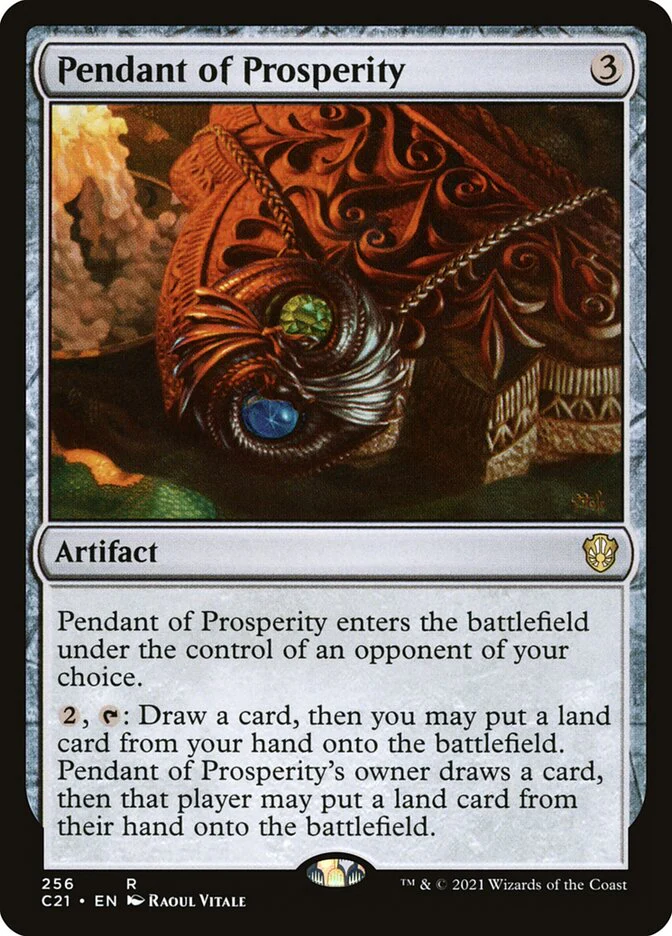 Pendant of Prosperity 256/81 (Commander 2021)