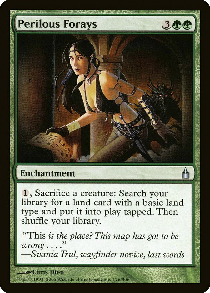 Perilous Forays 176 (Ravnica: City of Guilds) - Foil