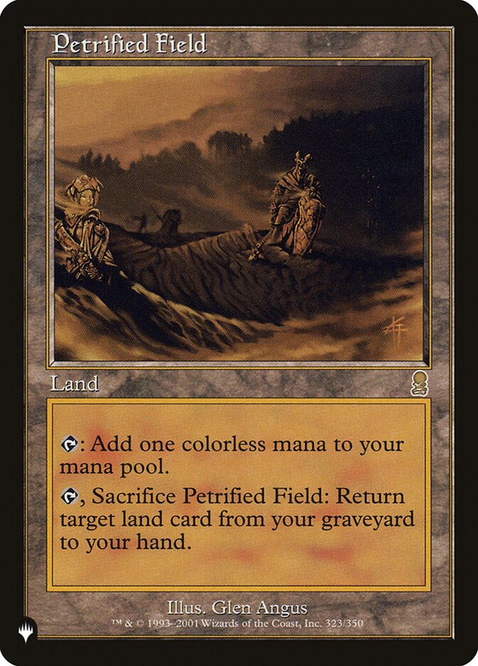 Petrified Field ODY-323/5075 (The List Reprints)