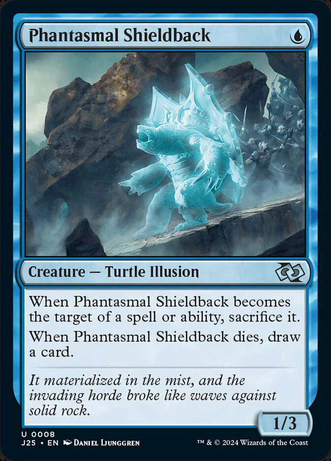 Phantasmal Shieldback 8/779 (Foundations Jumpstart)