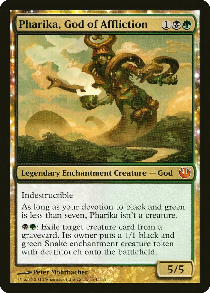 Pharika, God of Affliction 154/165 (Journey Into Nyx)