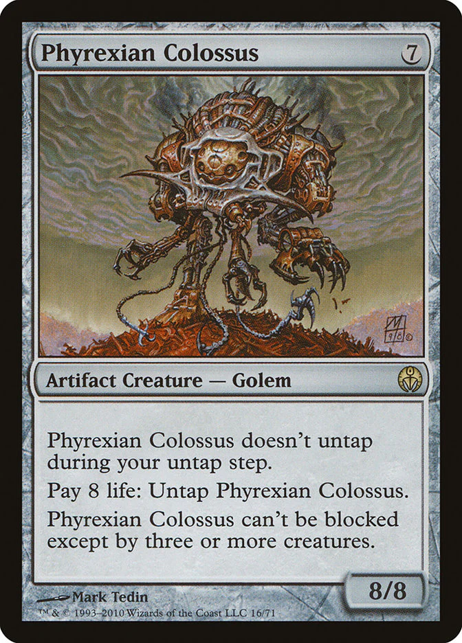 Phyrexian Colossus 16/71 (Duel Decks: Phyrexia vs. the Coalition)