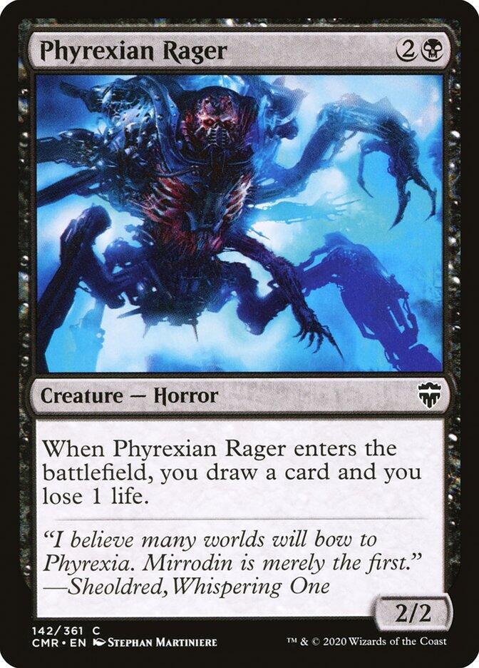 Phyrexian Rager 142/361 (Commander Legends)