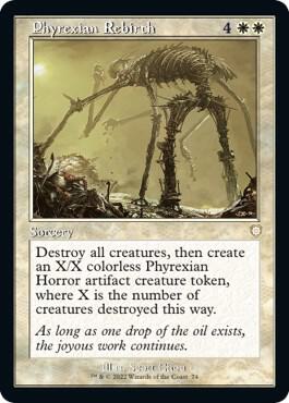 Phyrexian Rebirth Retro Frame 74/40 (Commander: The Brothers' War)