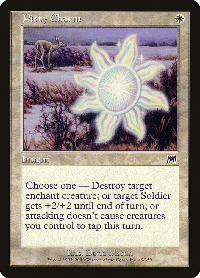 Piety Charm 49/350 (Onslaught)