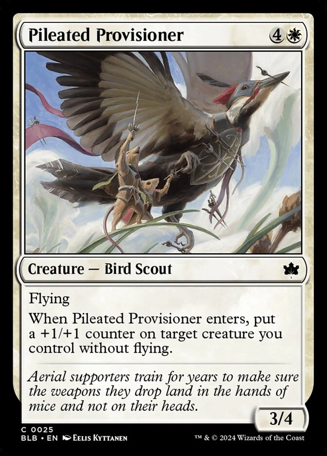 Pileated Provisioner 25/281 (Bloomburrow)